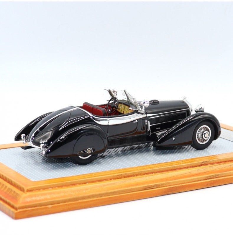 Ilario Horch 710 Spezial Roadster Reinbolt & Christé 1934 sn74012 black 1/43