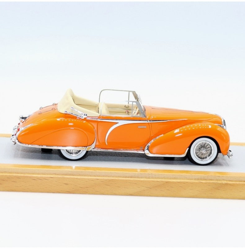 Chromes Delahaye 135 Cabriolet Figoni & falaschi 1948 "El Glaoui" sn800954 1/43