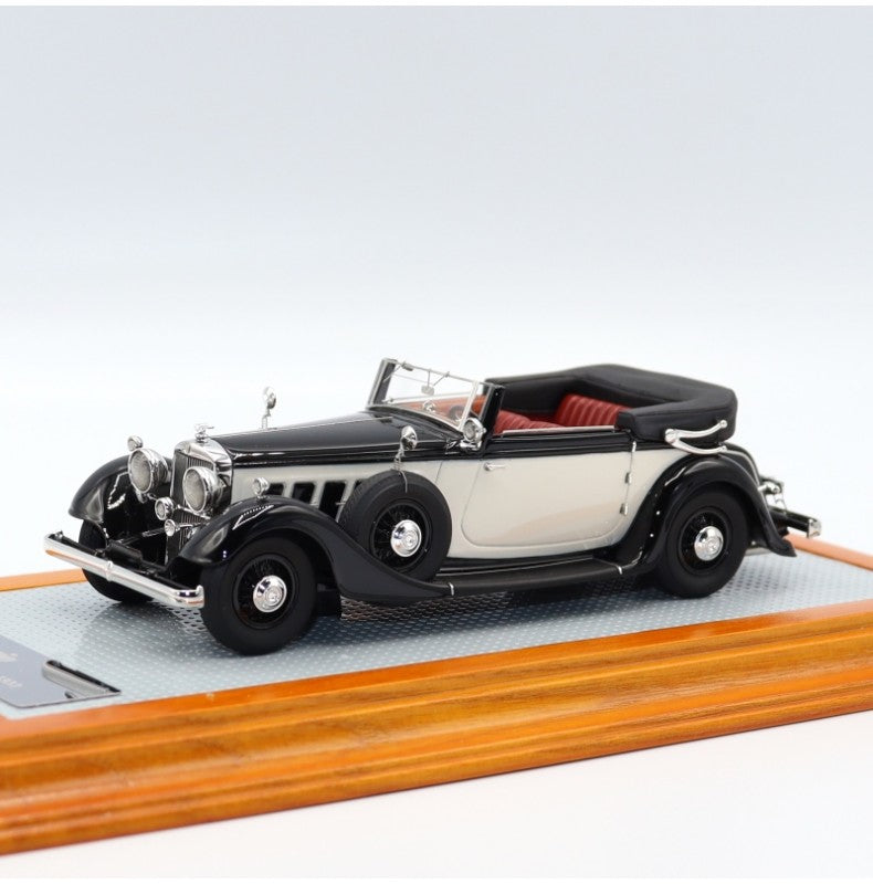 Ilario Horch 780 Sport Cabriolet 1933 Original Opened Car IL173 1/43