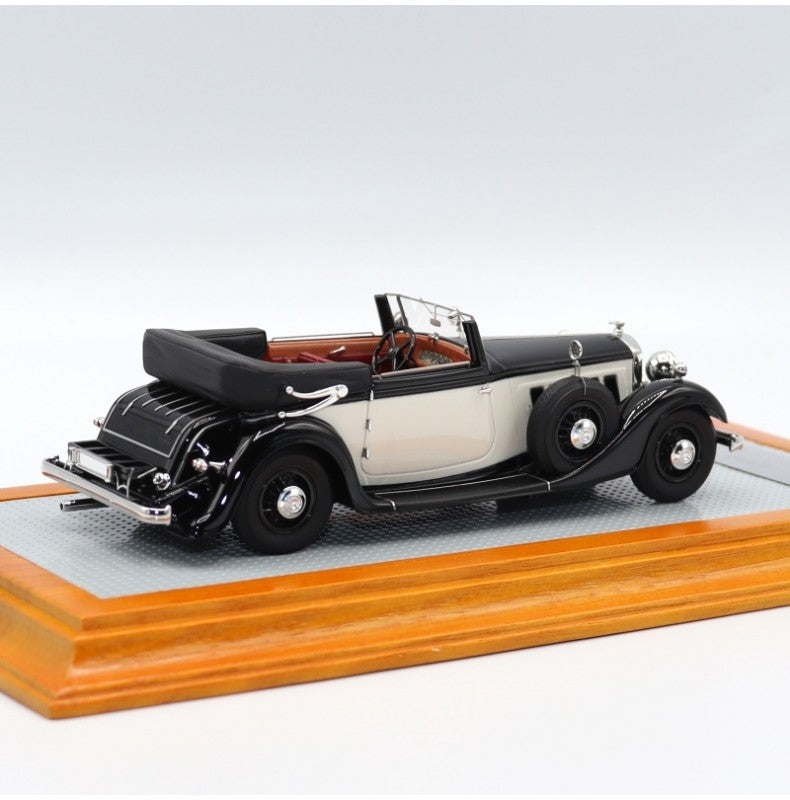 Ilario Horch 780 Sport Cabriolet 1933 Original Opened Car IL173 1/43