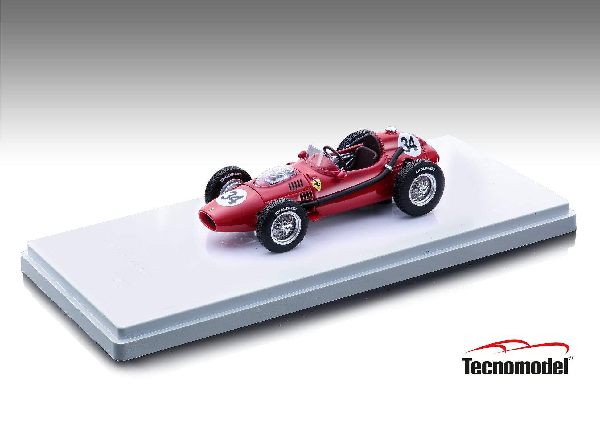 Tecnomodel TM43-24B Ferrari Dino 246 F1 Monaco GP 1958 car #34 L.Musso 60 pcs  1/43