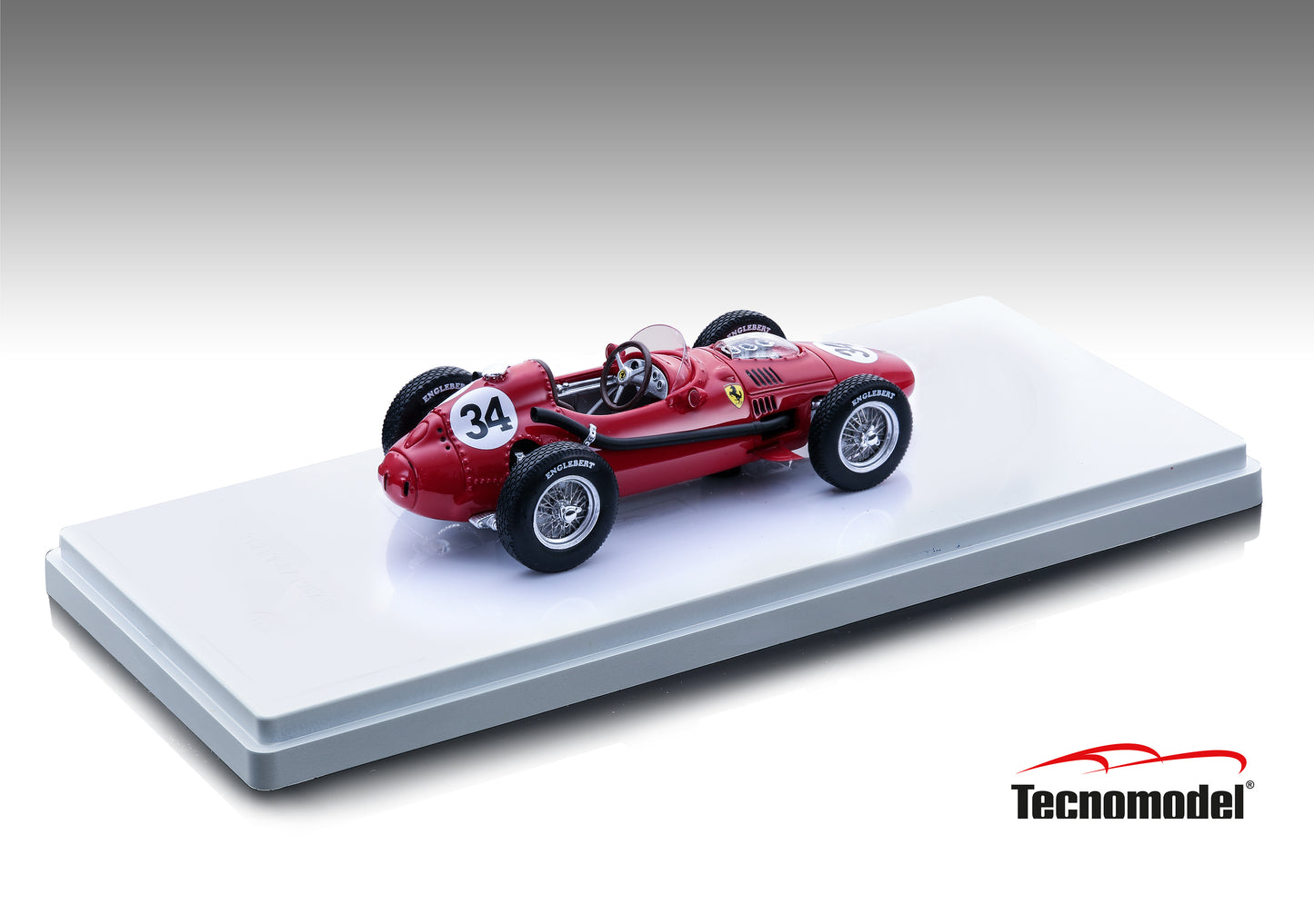 Tecnomodel TM43-24B Ferrari Dino 246 F1 Monaco GP 1958 car #34 L.Musso 60 pcs  1/43