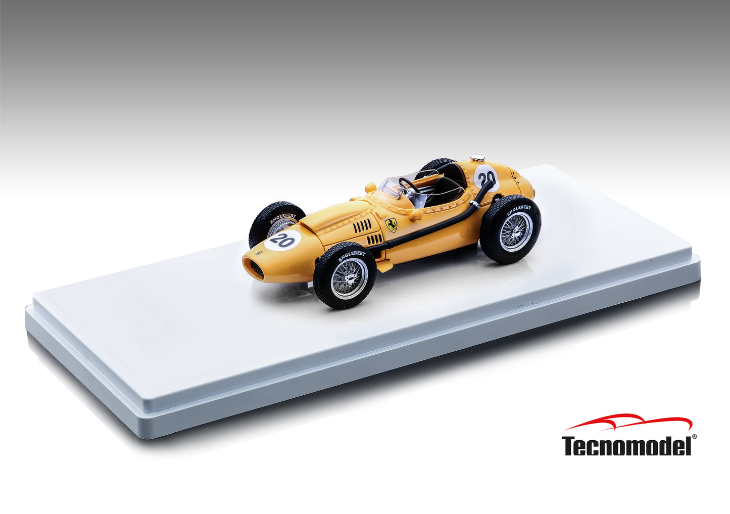 Tecnomodel TM43-24D Ferrari Dino 246 F1 Belgium GP 1958 Ecurie Francorchamps car #20 O.Gendebien  1/43