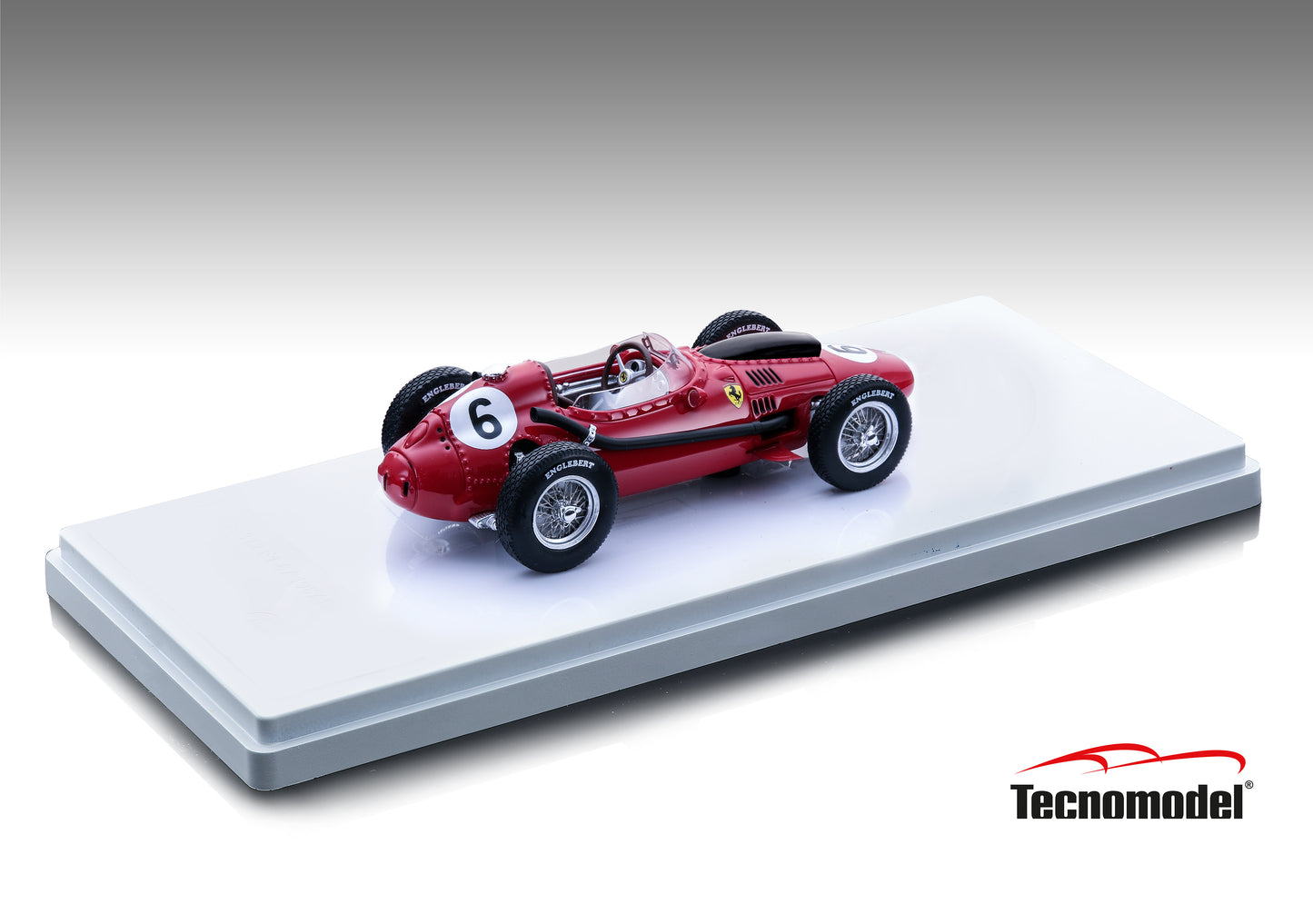 Tecnomodel TM43-24E Ferrari Dino 246 F1 Marocco GP 1958 car #6 M.Hawthorn 105 pcs  1/43