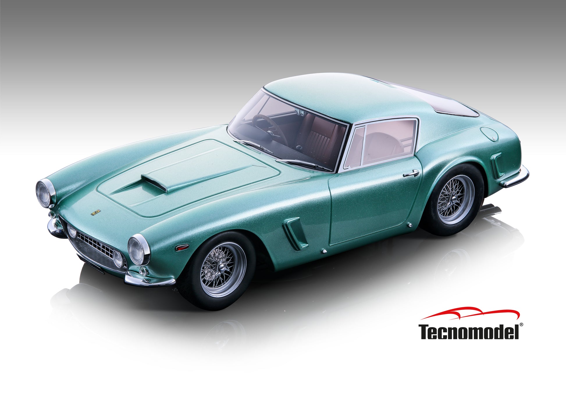 Tecnomodel TM18-245C Ferrari 250 GT SWB Stradale Enzo Ferrari Personal Car - Parioli Metallic Green 1/18