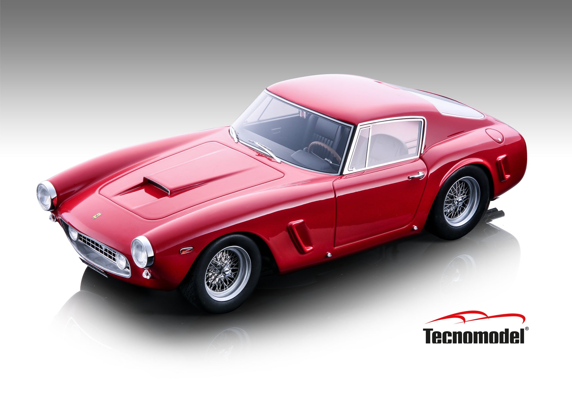 Tecnomodel TM18-245A Ferrari 250 GT SWB Clienti Corsa 1962 Rosso Corsa 1/18