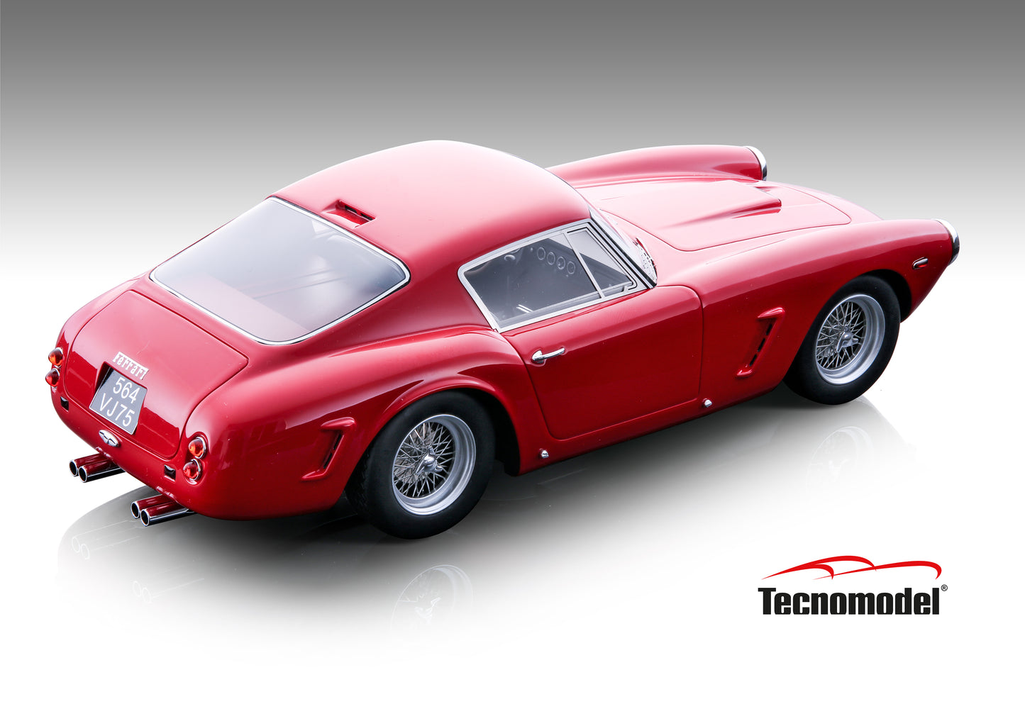 Tecnomodel TM18-245A Ferrari 250 GT SWB Clienti Corsa 1962 Rosso Corsa 1/18