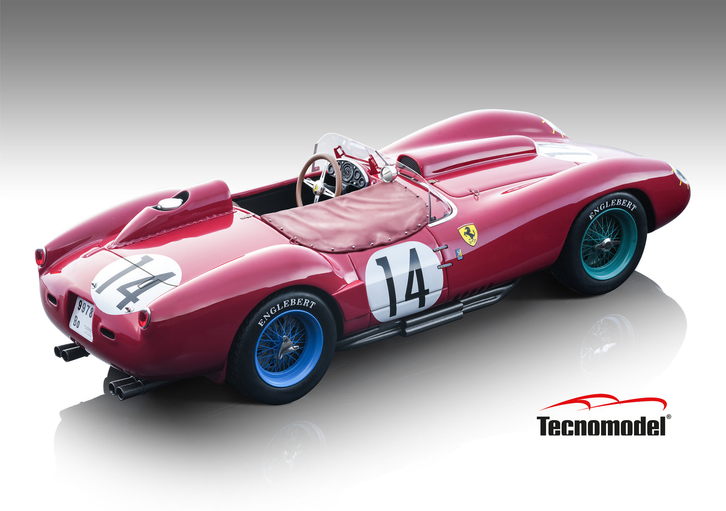 Tecnomodel TM18-260B Ferrari 250 TR 58 Le Mans 24h 1958  #14 Winner O.Gendebien - P.Hill 1/18