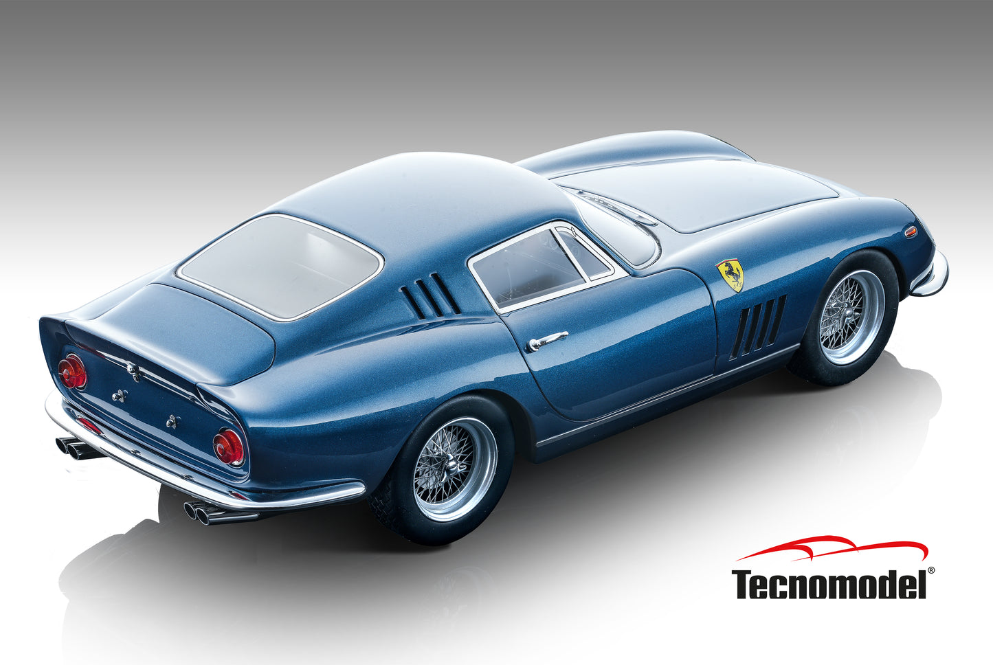 Tecnomodel TM18-85L Ferrari 275 GTB Blue Abu Dabi 1965 1/18