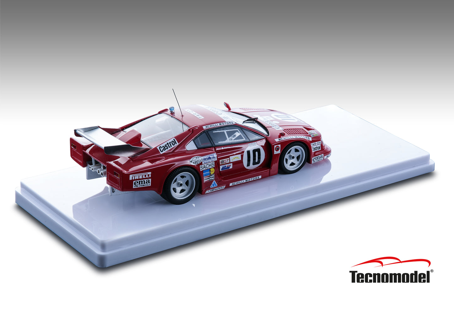 TM43-50A Ferrari 308 GTB Turbo Daytona 24h 1981 69 place Drivers: Carlo Facetti - Martino Finotto 1/43