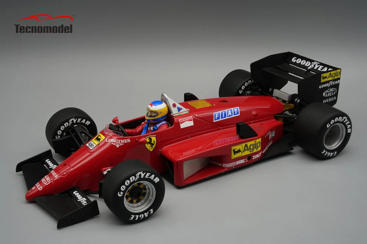 Tecnomodel TMD18-322a Ferrari 156-85 1985 Press version, Michele Alboreto 1/18