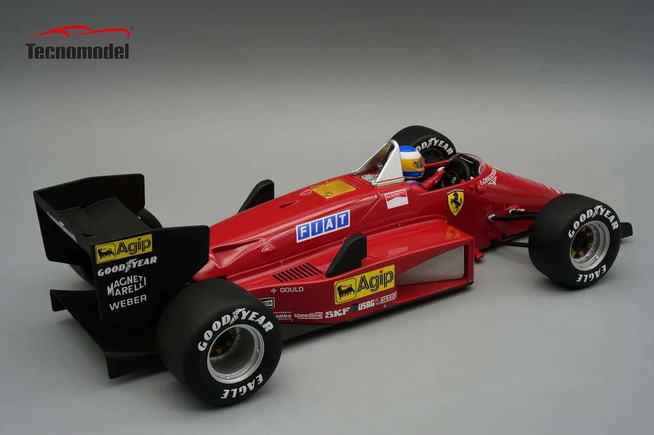 Tecnomodel TMD18-322a Ferrari 156-85 1985 Press version, Michele Alboreto 1/18