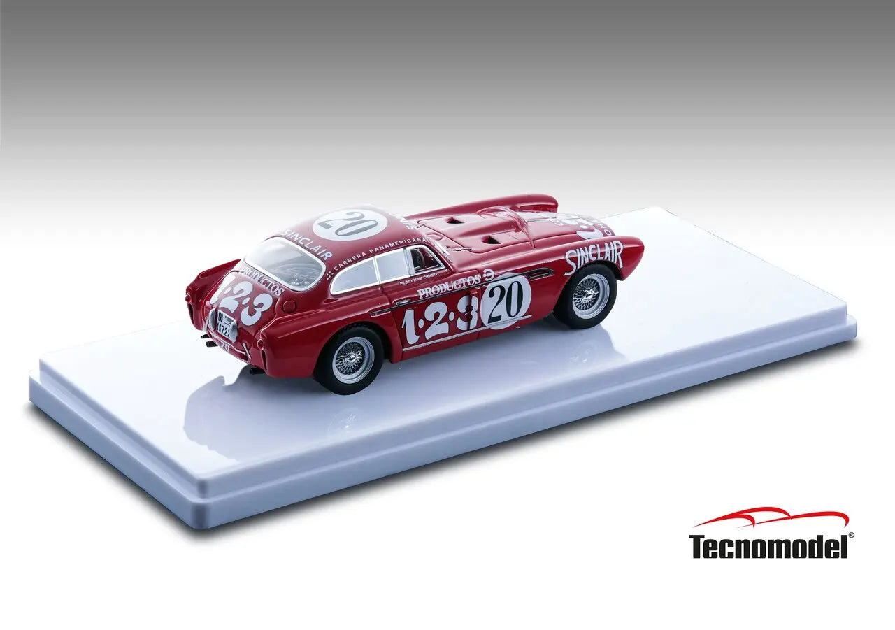 Tecnomodel TM43-43B  Ferrari 340 Mexico - Carrera Panamericana 1952 car # 20 Luigi Chinetti - Jean Lucas 1/43