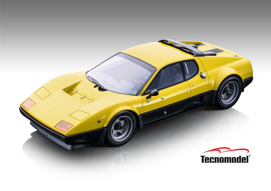 Tecnomodel TM18-248D Ferrari 512BB Corsa Clienti 1978 Giallo Modena 1/18