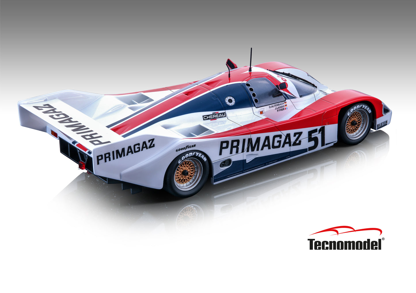 Tecnomodel TM18-271D Porsche 962 LM 1991 car #51 Driver: J.Lassig - O.Altenbach - P.Yver LE 70 pcs 1/18 Pre-Order