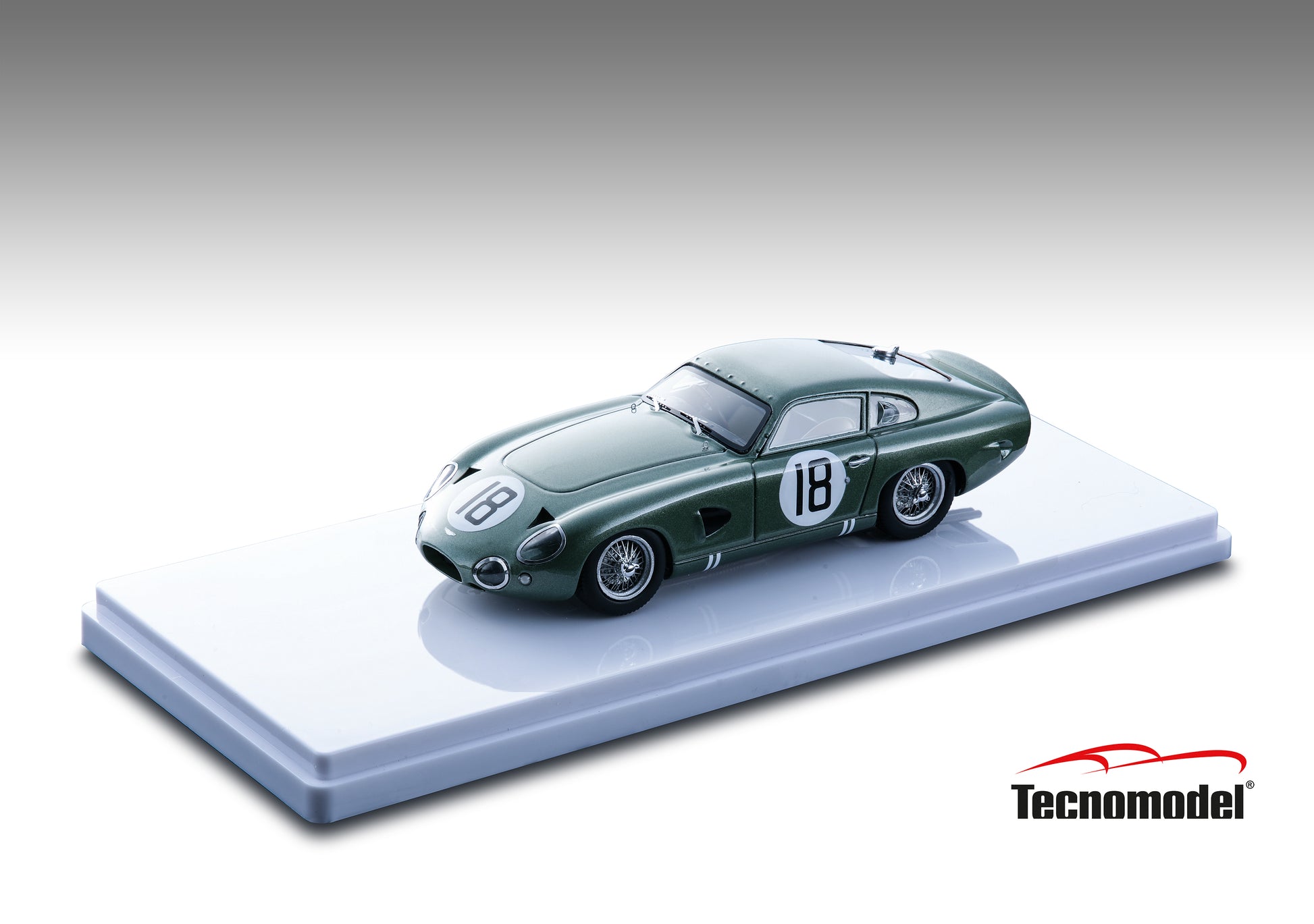 Tecnomodel TM43-28B Aston Martin DP214 Le Mans 1964  Mike Salmon - Peter Sutcliffe car # 18 1/43