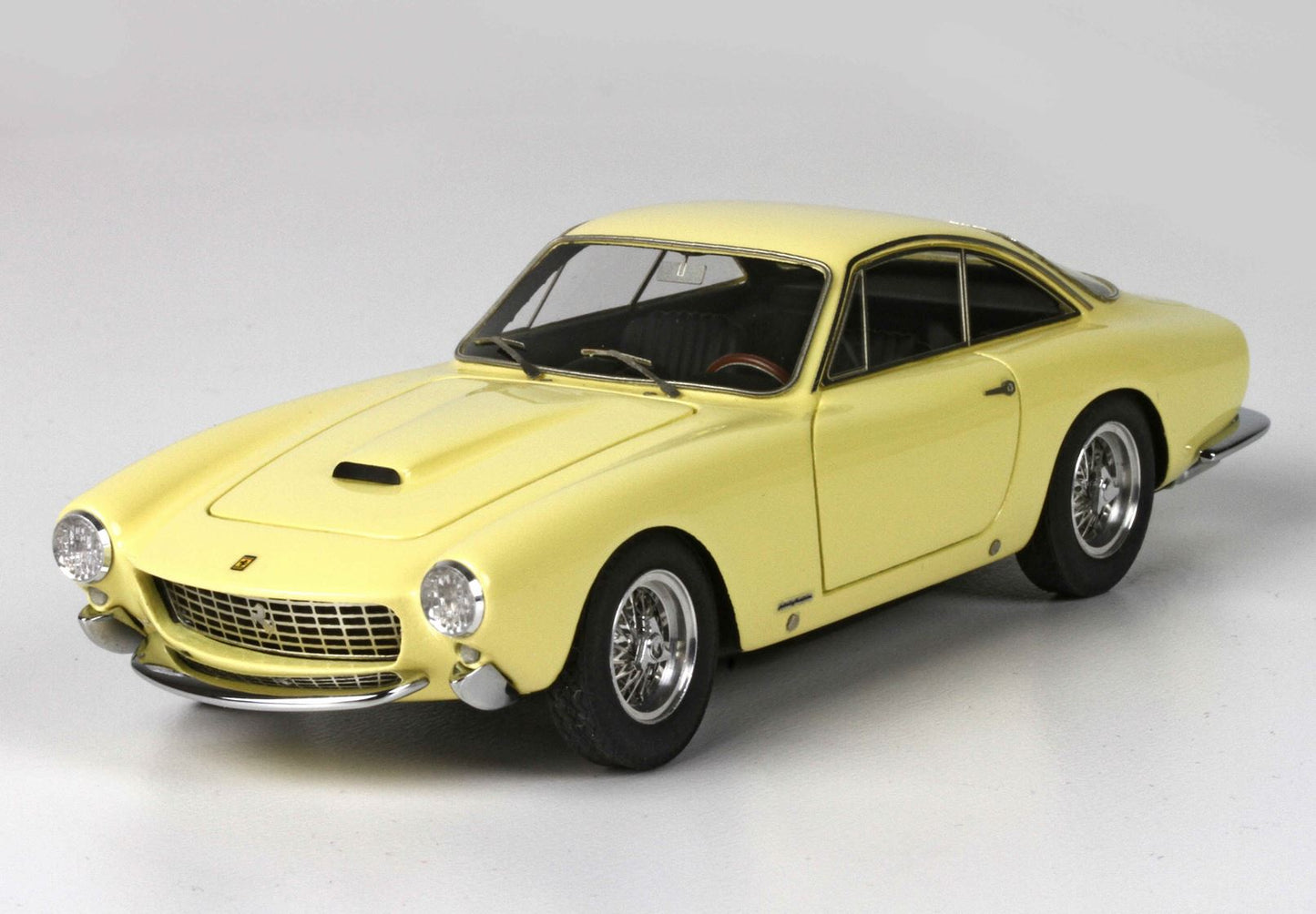BBR Ferrari 250 GT Berlinetta Lusso S/N 3849 GT 1962 Paris Motor Show - Sun Yellow CAR39A 1/43