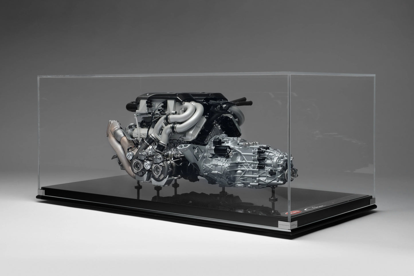 Amalgam (*shipping included*) Bugatti Chiron 8.0L W16 Engine and Gearbox 2016 1/4 SCALE