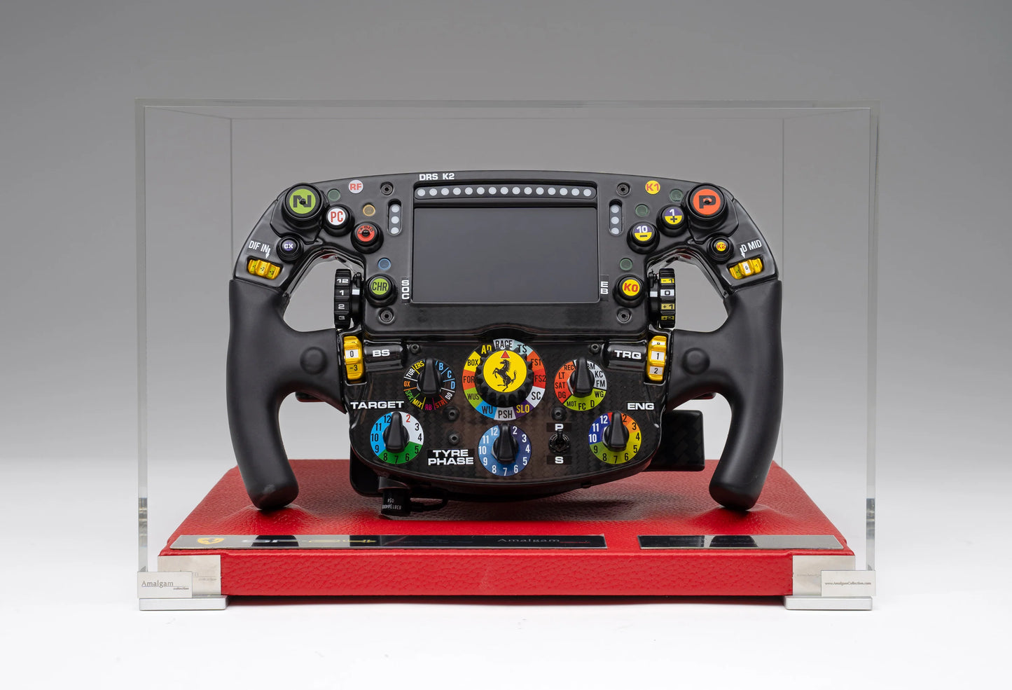 Amalgam Ferrari SF-24 Steering Wheel (2024) 1:1 SCALE