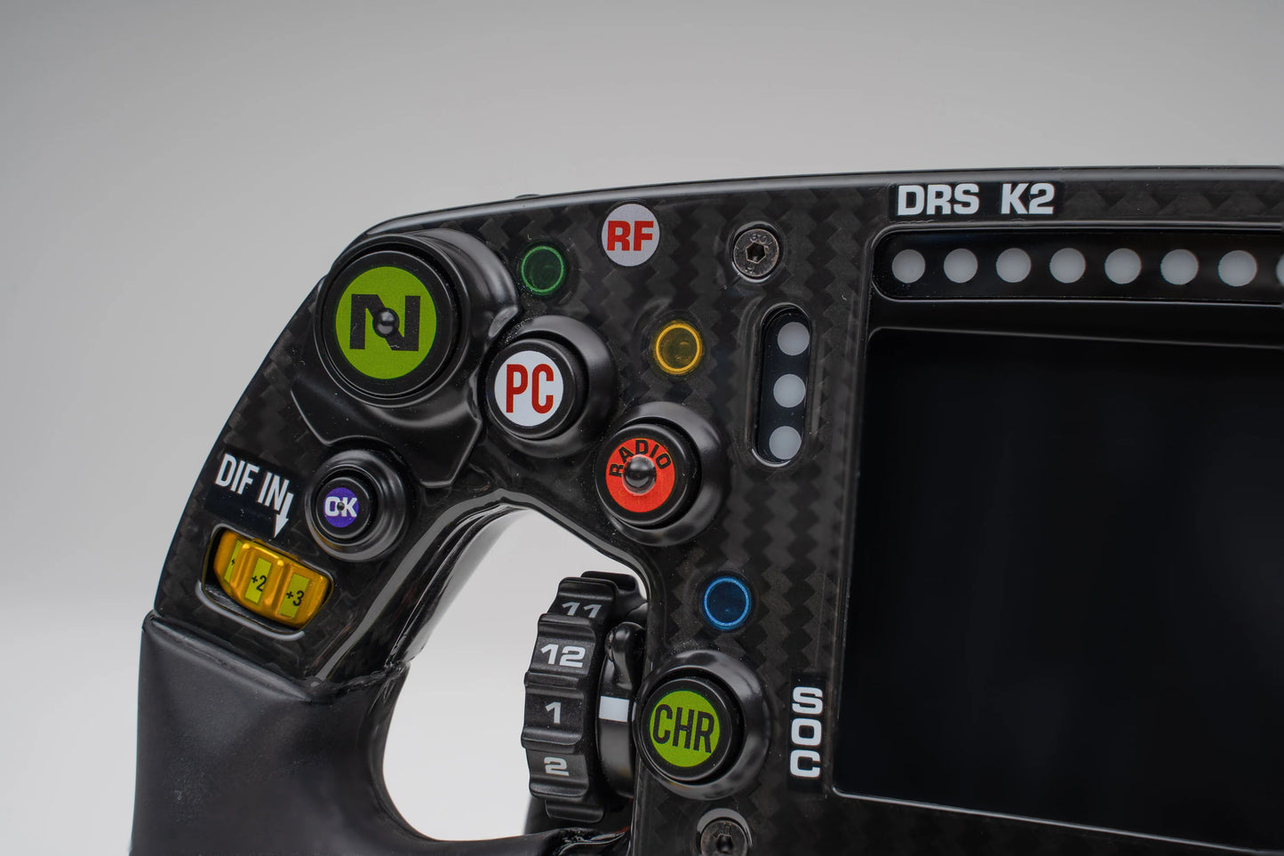 Amalgam Ferrari SF-24 Steering Wheel (2024) 1:1 SCALE