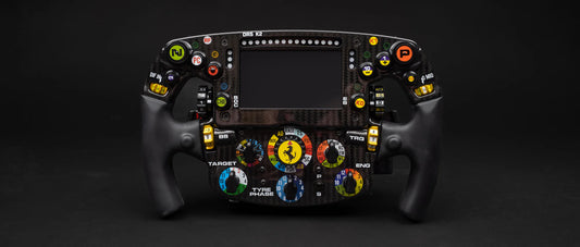 Amalgam Ferrari SF-24 Steering Wheel (2024) 1:1 SCALE