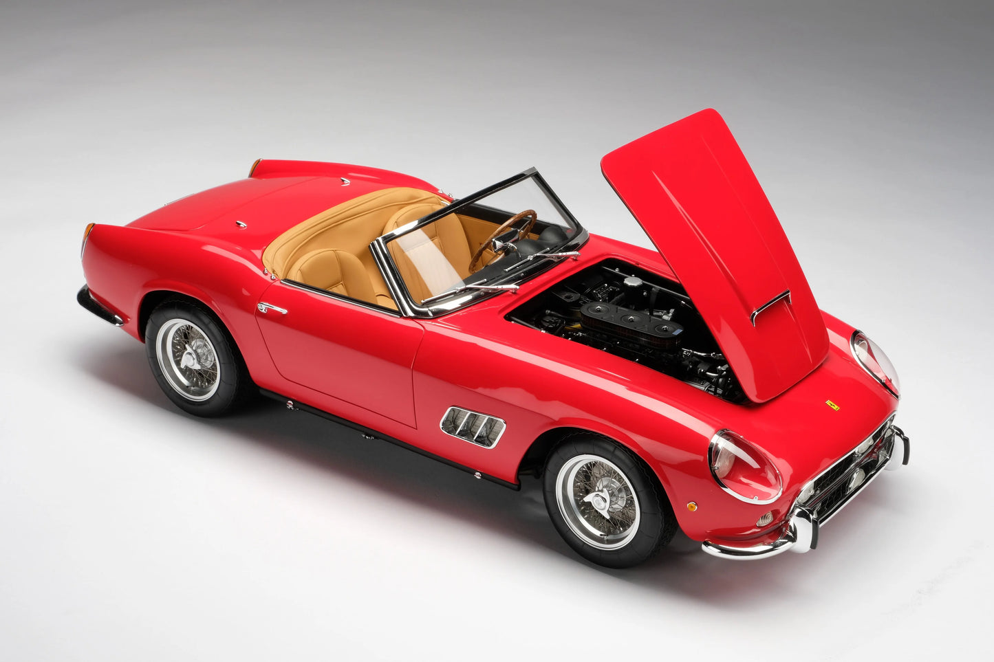 Amalgam Ferrari 250 GT California Spyder SWB (1960) | Limited Edition in Red 1:8