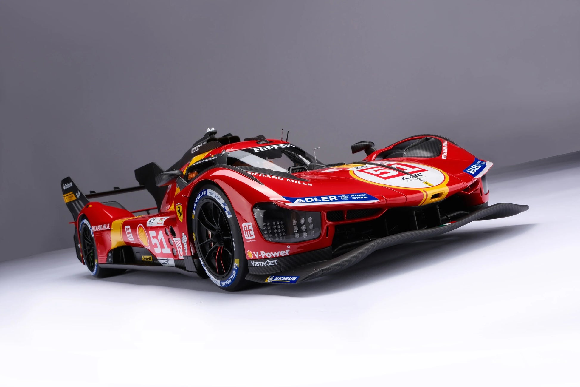 Amalgam Ferrari 499P - 24 Hours of Le Mans Winner 2023 | #51 Ferrari - AF Corse 1:8 