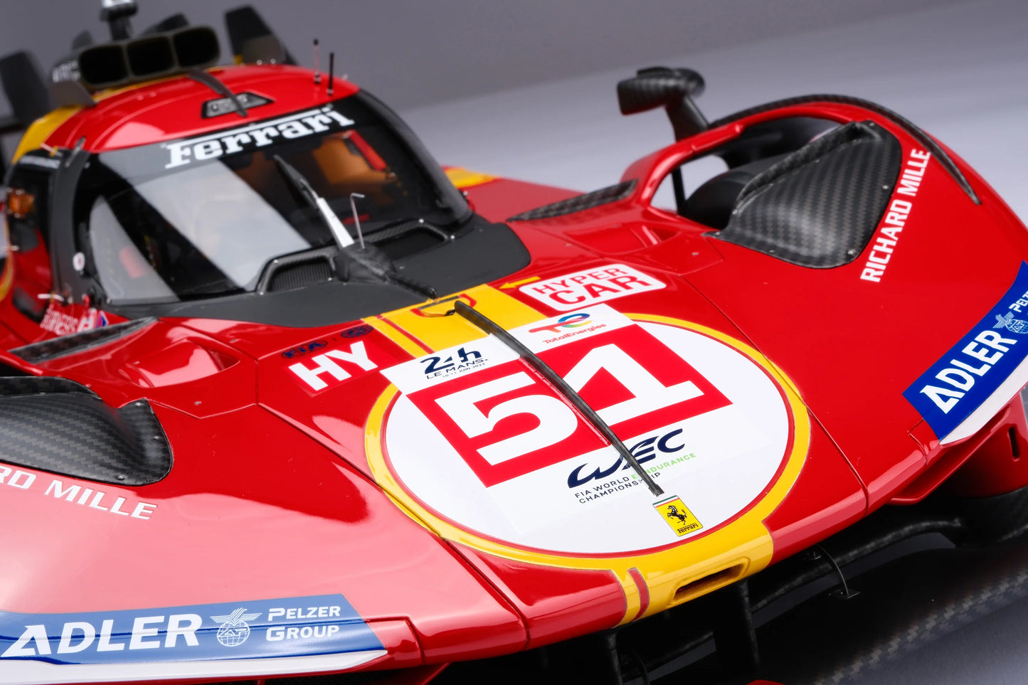 Amalgam Ferrari 499P - 24 Hours of Le Mans Winner 2023 | #51 Ferrari - AF Corse 1:8