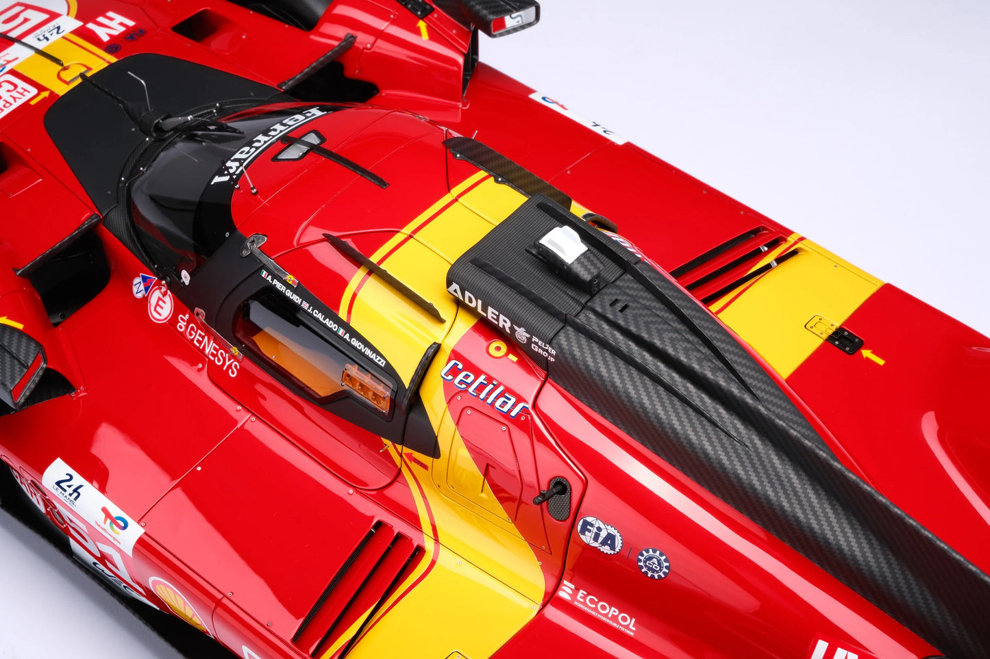 Amalgam Ferrari 499P - 24 Hours of Le Mans Winner 2023 | #51 Ferrari - AF Corse 1:8