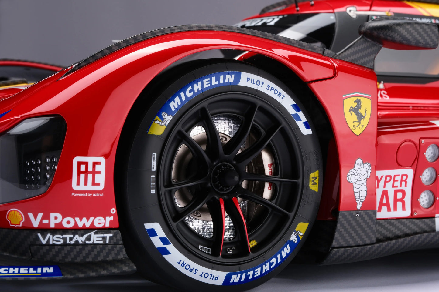 Amalgam Ferrari 499P - 24 Hours of Le Mans Winner 2023 | #51 Ferrari - AF Corse 1:8