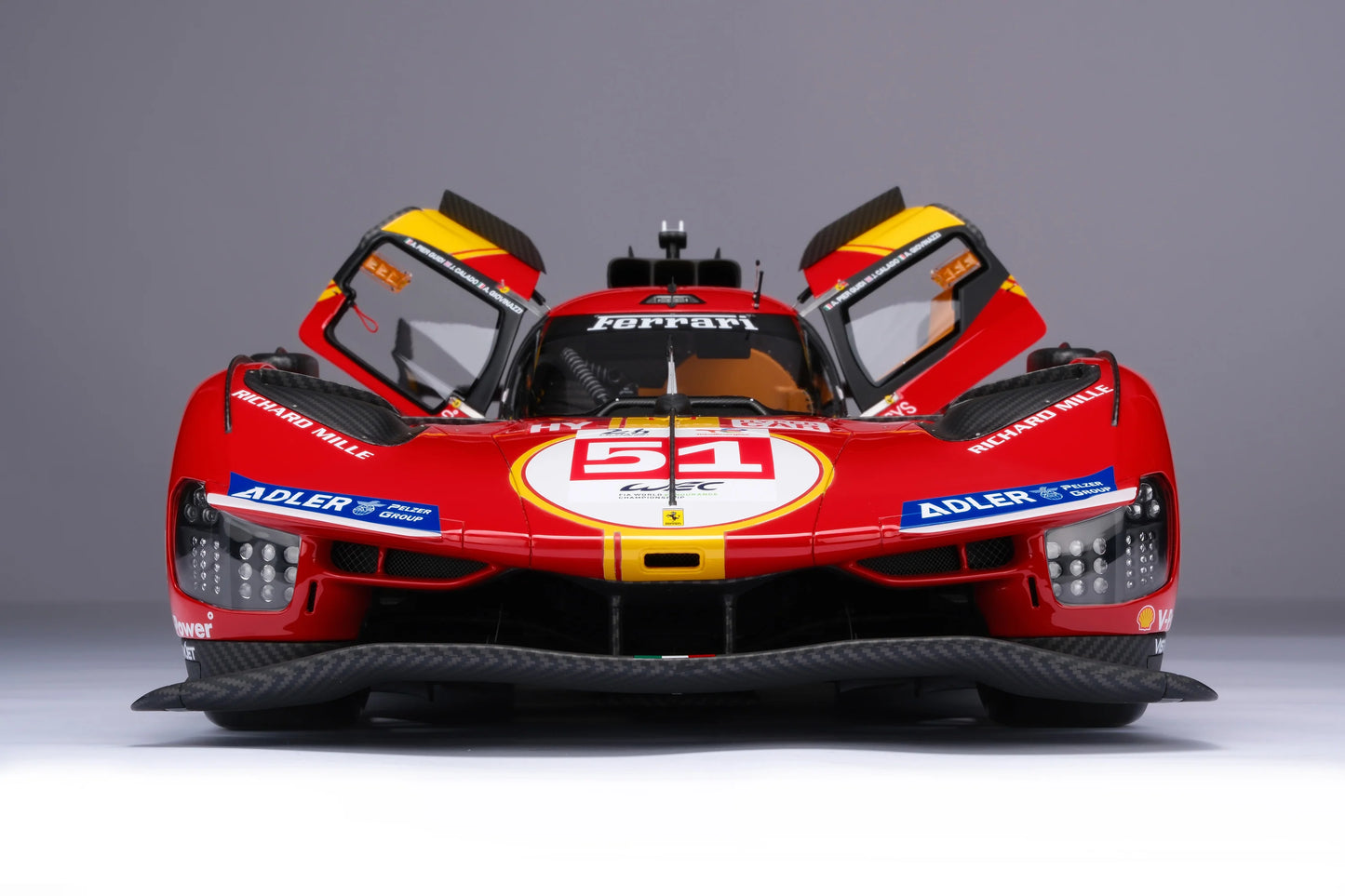 Amalgam Ferrari 499P - 24 Hours of Le Mans Winner 2023 | #51 Ferrari - AF Corse 1:8