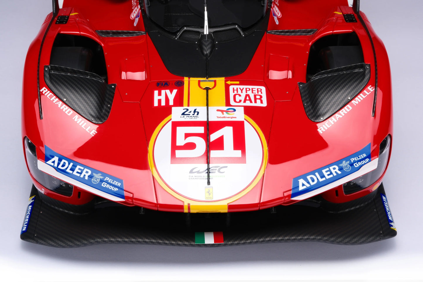 Amalgam Ferrari 499P - 24 Hours of Le Mans Winner 2023 | #51 Ferrari - AF Corse 1:8