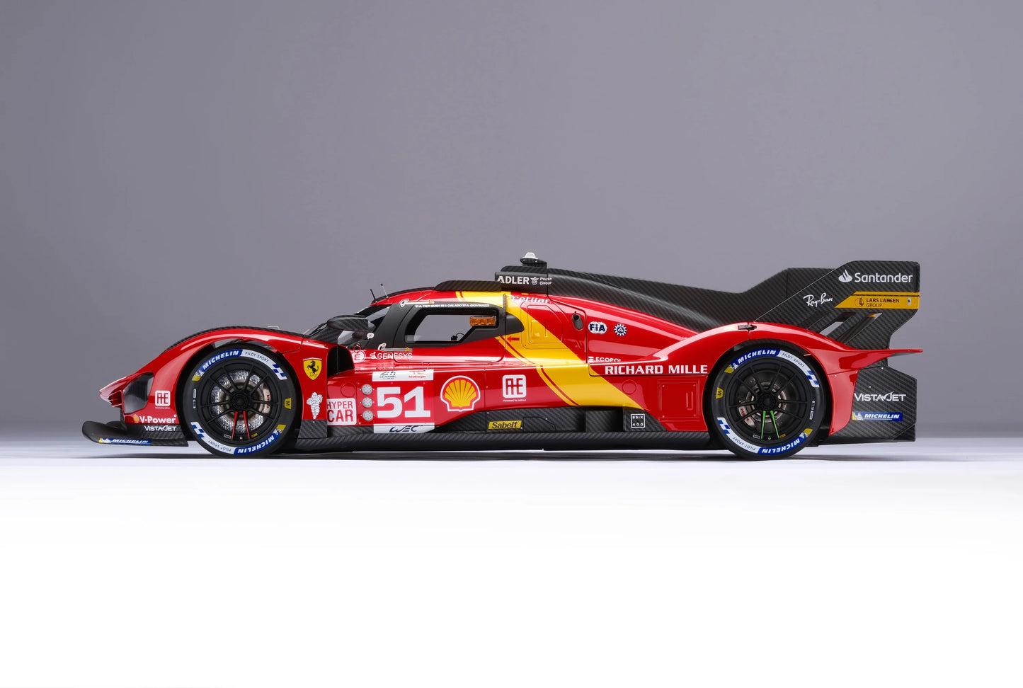 Amalgam Ferrari 499P - 24 Hours of Le Mans Winner 2023 | #51 Ferrari - AF Corse 1:8