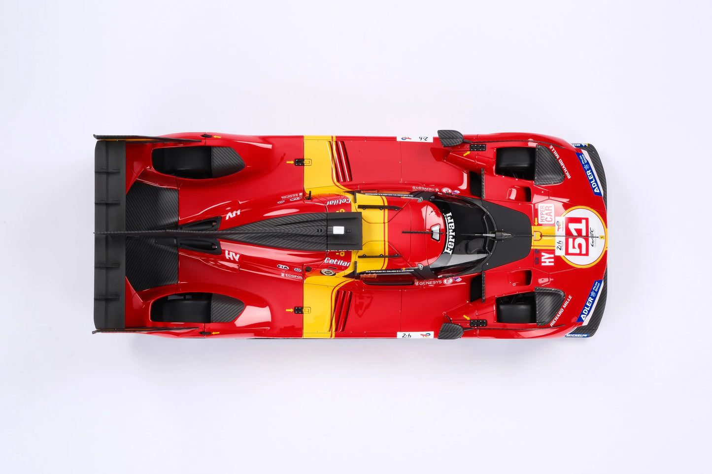 Amalgam Ferrari 499P - 24 Hours of Le Mans Winner 2023 | #51 Ferrari - AF Corse 1:8