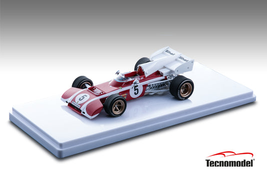 Tecnomodel TM43-26D Ferrari 312 B2 1972 South Africa GP Driver jacky ickx 1/43