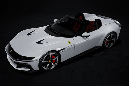 Looksmart Ferrari 12 Cilindri Spider 1:43 Bianco Artico