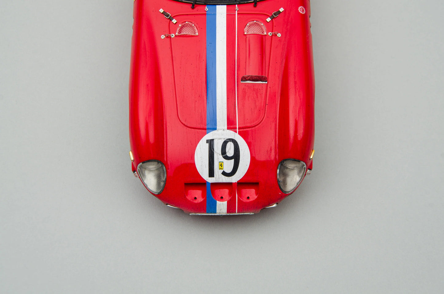 Amalgam Ferrari 250 GTO - 3705GT - 1962 Le Mans Class Winner - Race Weathered 1:18 SCALE