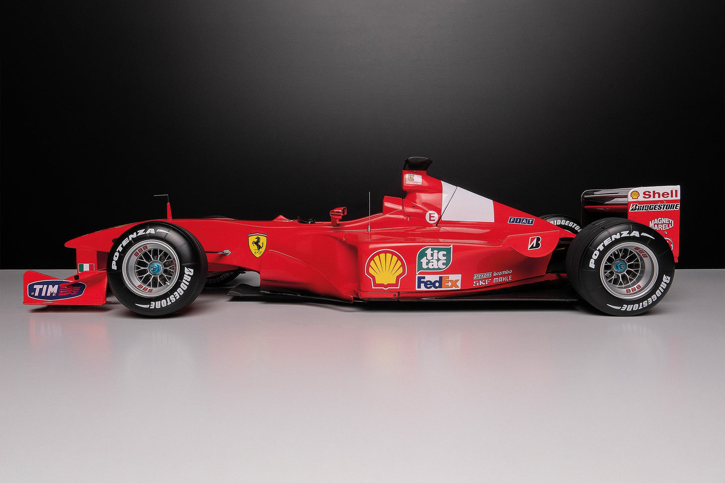 Amalgam Ferrari F1-2000 - Super Detailed Edition 1:8 SCALE