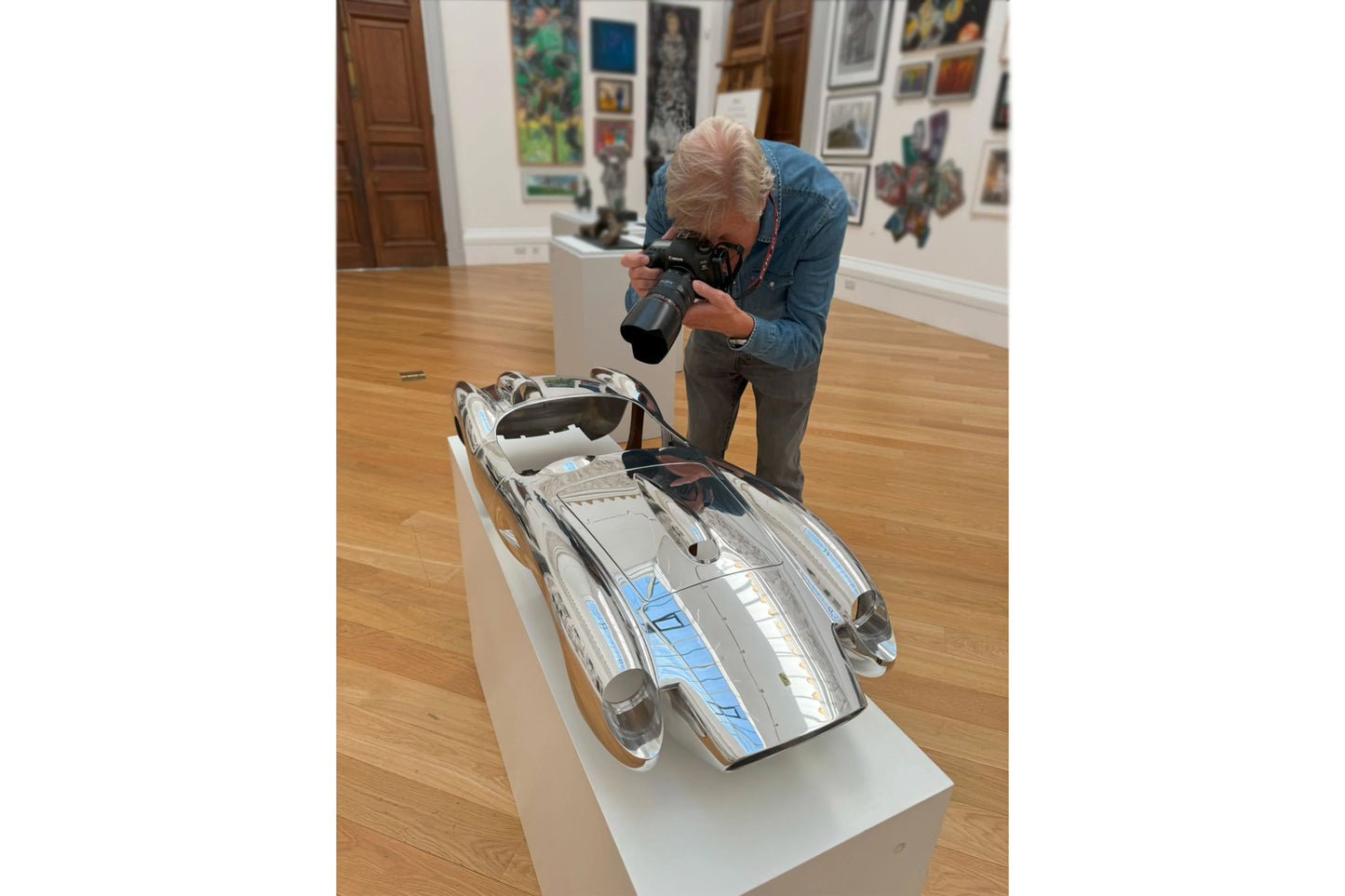 Amalgam (*shipping included*) Ferrari 250 TR Aluminium Body Replica - Polished Finish 1:4 SCALE