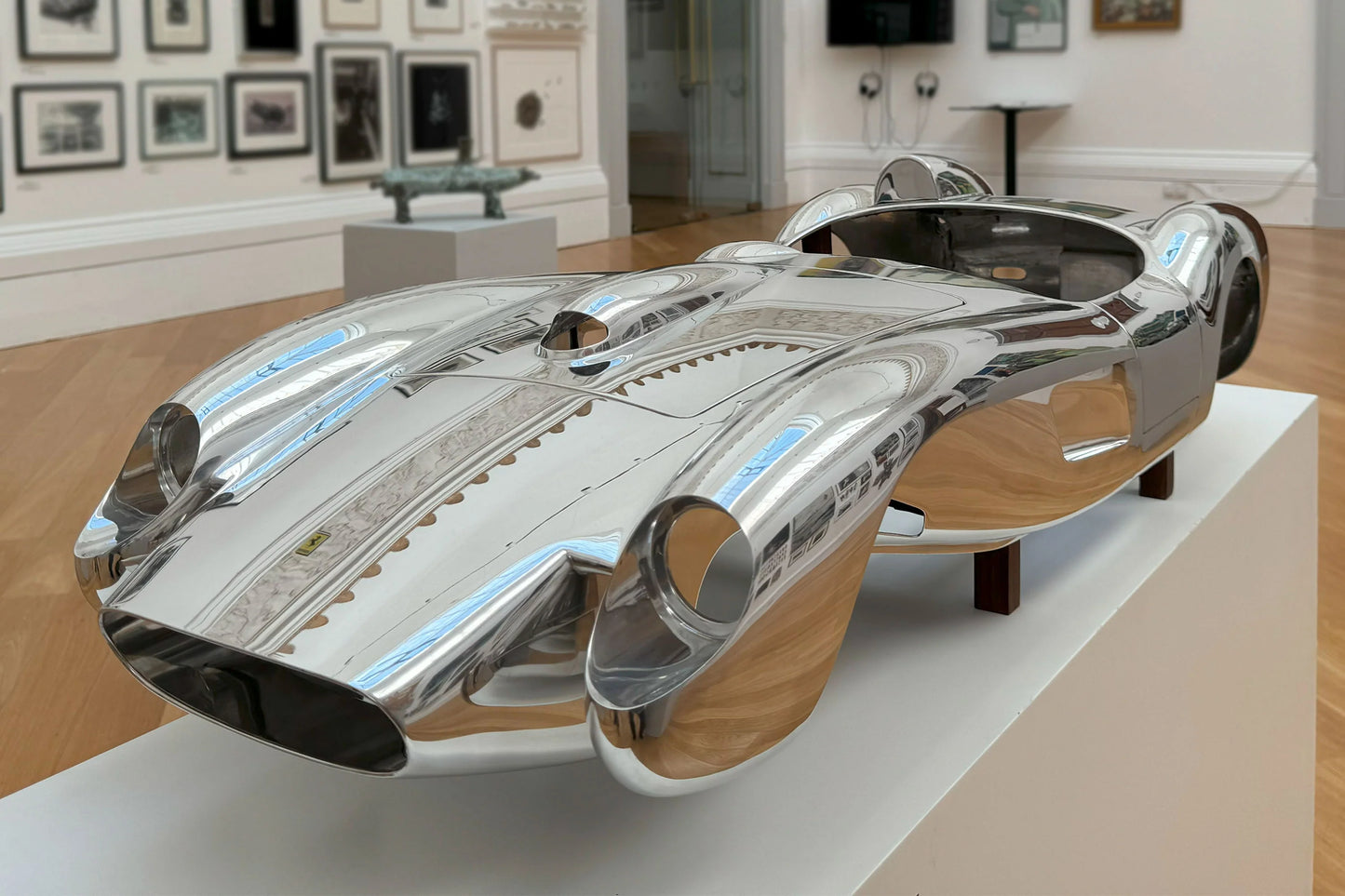 Amalgam (*shipping included*) Ferrari 250 TR Aluminium Body Replica - Polished Finish 1:4 SCALE