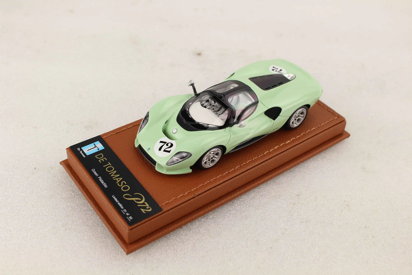 Peako 1/43 De Tomaso P72 2020 Green Pistachio Limited 50 pcs