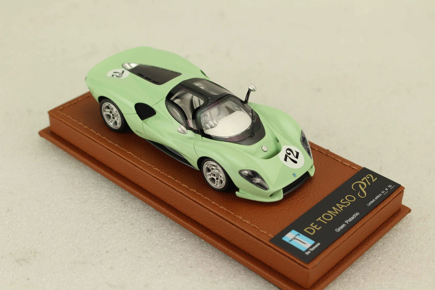 1/43 De Tomaso P72 2020 Green Pistachio Limited 50 pcs