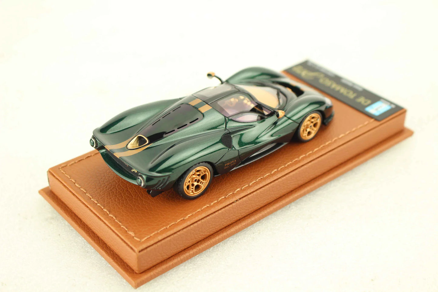 Peako Model  1/43 De Tomaso P72 2020 Green Metallic Limited 100 pcs