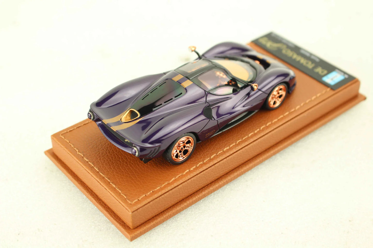 Peako Model 1/43 De Tomaso P72 2020 Purple Metallic Limited 100 pcs