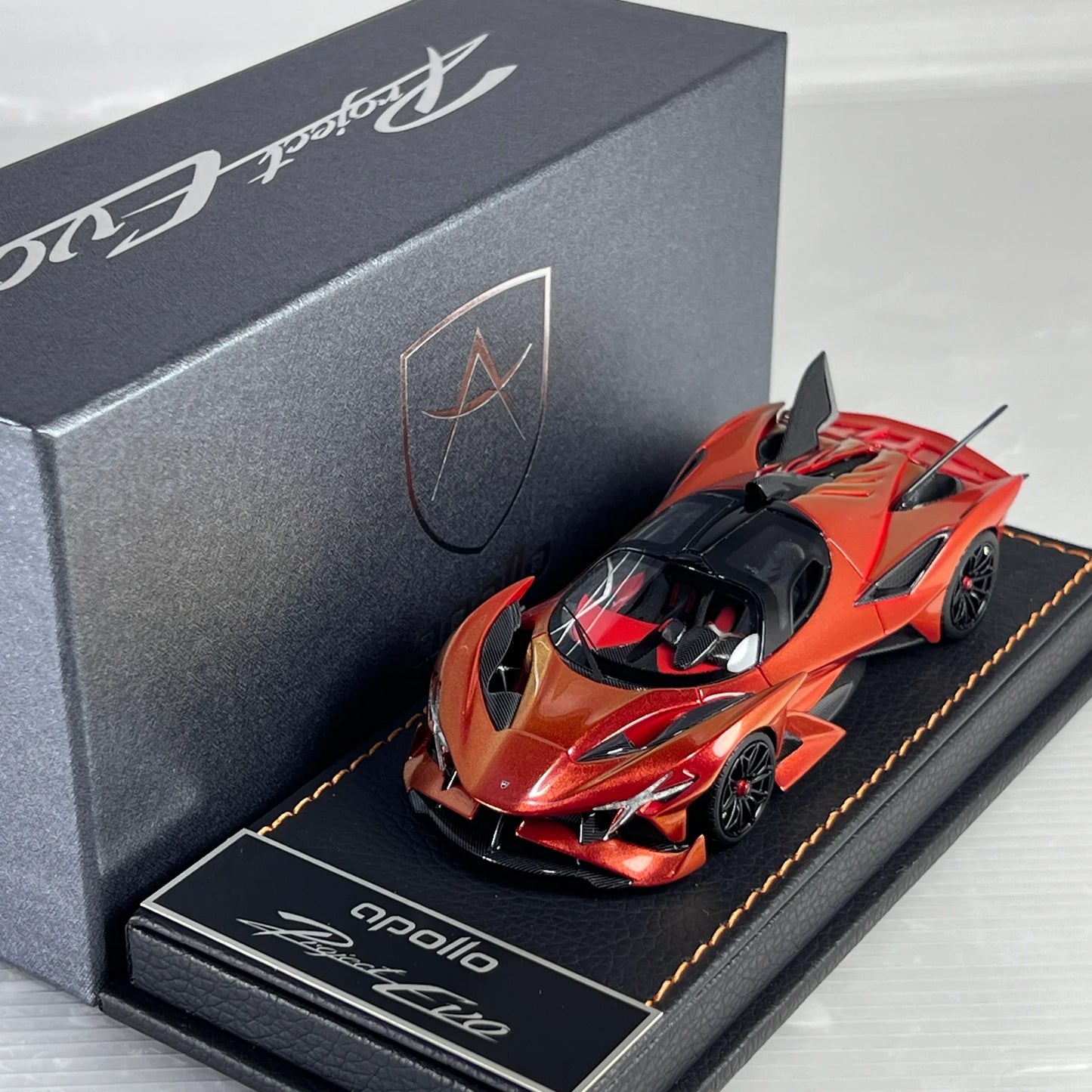 Peako Model  1/43 Apollo Project Evo 2023 Chameleon Orange 