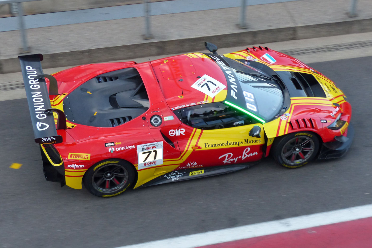 Lookmart Ferrari 296 GT3 No.71 AF Corse “ Francorchamps Motors 24H Spa 2024 – 1:43