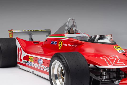 Amalgam (*shipping included*) Ferrari 312 T4 - 1979 US East Grand Prix Winner - Villeneuve 1:8 SCALE