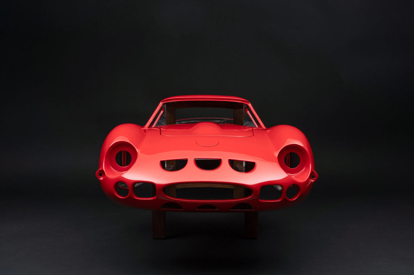 Amalgam Ferrari 250 GTO - Painted Aluminium Body Replica | Red Painted Finish 1:4 SCALE