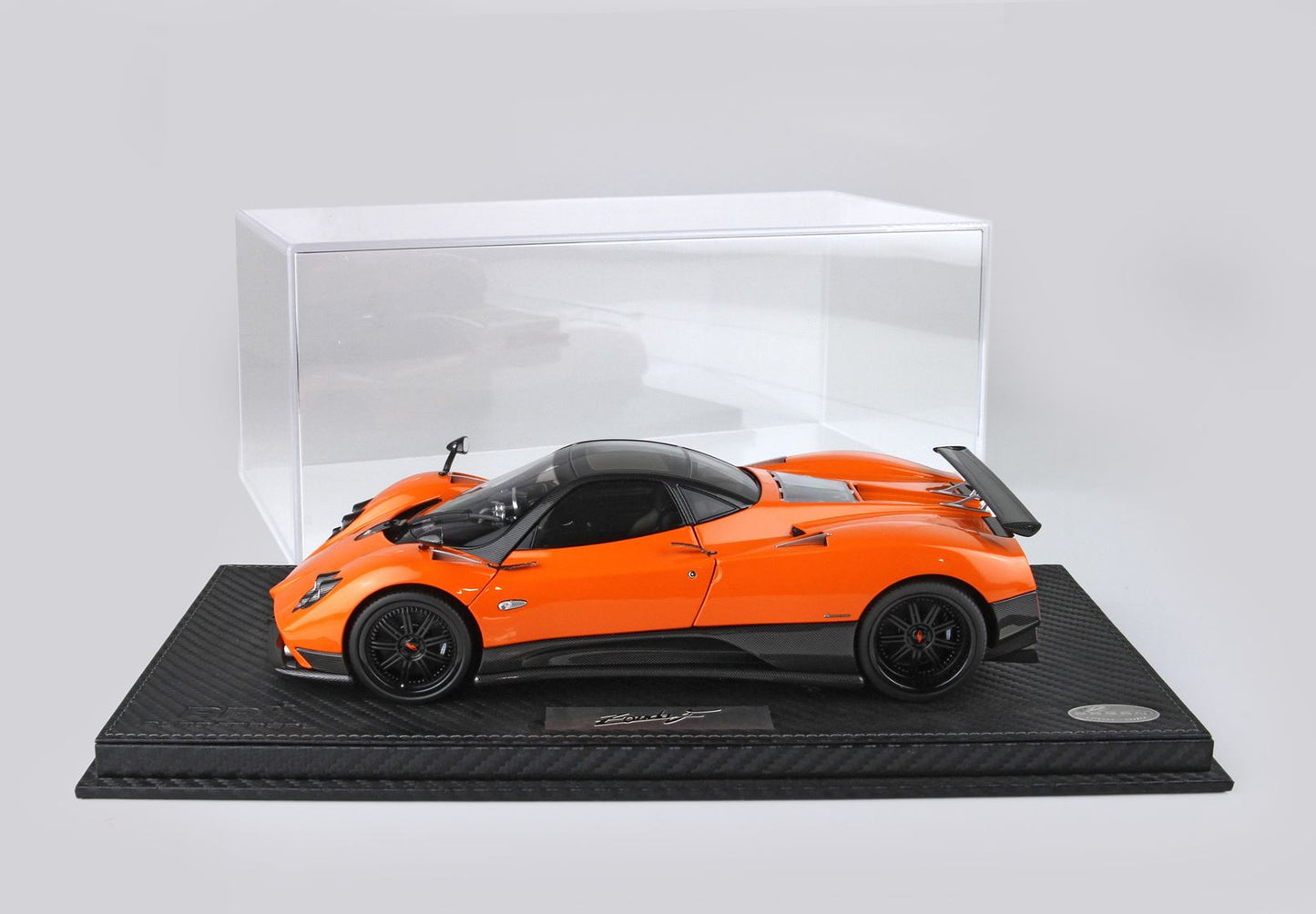 BBR Pagani Zonda F diecast full open Arancio St. Tropez - SPECIAL PACK 850409021DIE Pre-Order