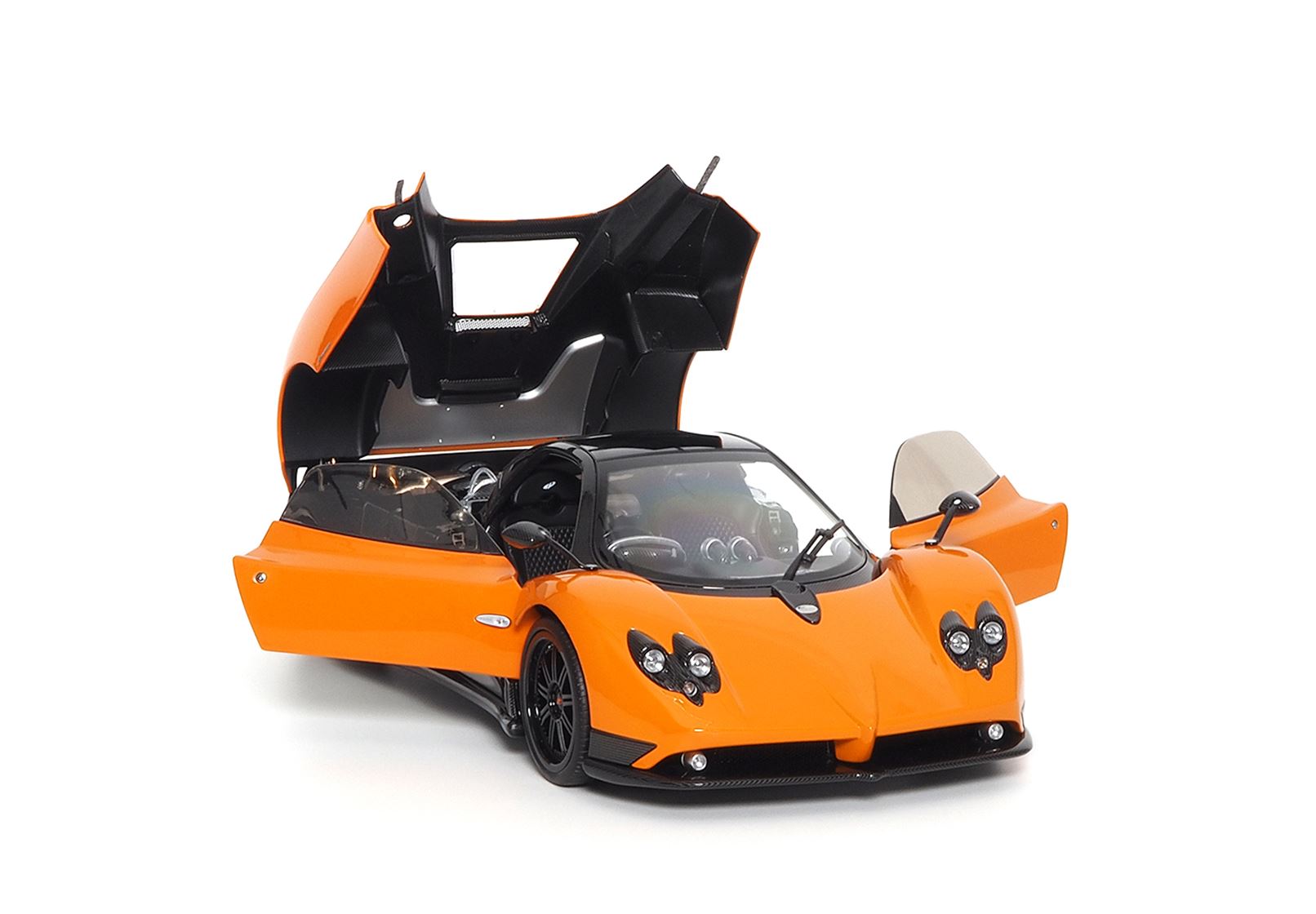 BBR Pagani Zonda F diecast full open Arancio St. Tropez - SPECIAL PACK 850409021DIE Pre-Order